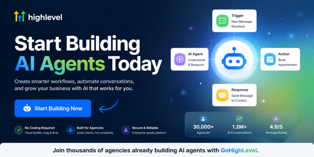 How to Build AI Agents with GoHighLevel